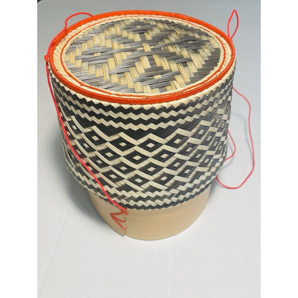 Bamboo Sticky rice steamer basket Induction Por Electric Gas Stove